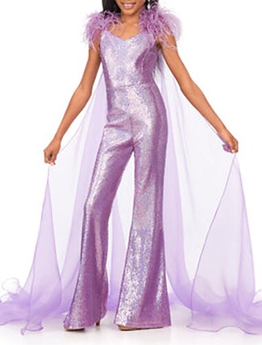  Byxdresser golvlängd blomsterflicka klänning fjäderklänning skönhetstävling  föreställning juniorer söt bal klänning organza med fjädrar/fur glittra  shine disco fit 3-16 år klänning för att imponera