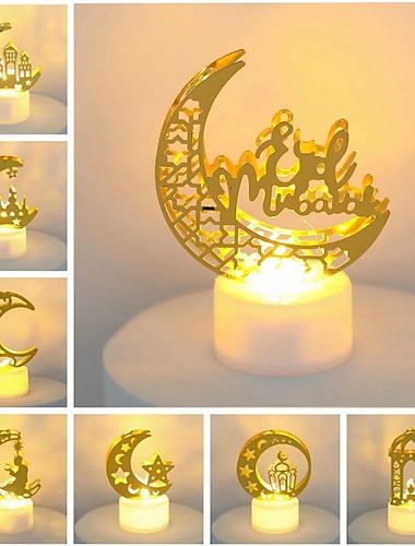  διακοσμητικά φώτα ραμαζανιού μουμπάρακ φώτα κεριών led διακοσμητικό φωτιστικό ραμαζανιού για μουσουλμανικό ραμαζάνι ισλαμική βοήθεια διακοσμητικά για πάρτι για το σπίτι