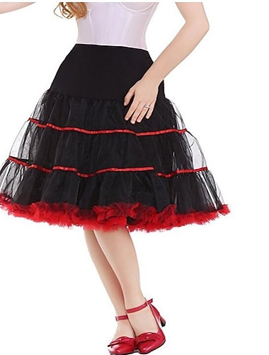 Jupe à cerceaux Tutu Sous jupe Années 1950 Princesse Adulte Femmes Bal de promo Fête / Soirée Enterrement de Vie de Jeune Fille Se déguiser