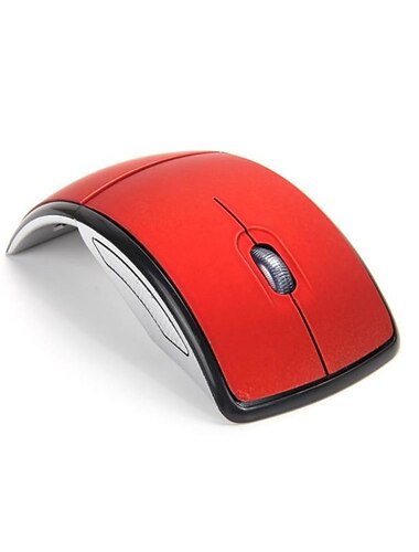  2,4 g drahtlose Mini-Maus, faltbarer Reise-USB-Empfänger, optische ergonomische Büromaus für PC-Laptop-Spielmaus, Win7/8/10/XP/Vista