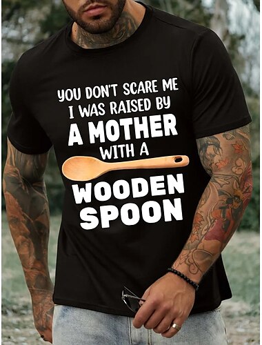  Männlich Zitate & Sprüche T Shirt Grafischen T-Shirt 100% Baumwolle Kurzarm Grafik Hemd Dunkelgrau Schwarz-1 Dunkel Blau Bequemes T-Shirt Straße Sport im Freien Modedesigner-Kleidung