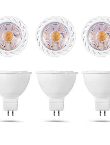  6 stks 8 w spots track led-lampen downlight lichtbron home verlichting hanger lichtbron mr16 av/dc 12 v