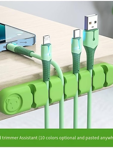  lxq Tamaño Pequeño De Forma Cúbica Soporte del cable del cable
