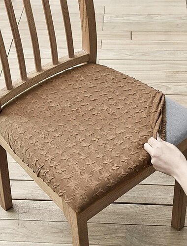  housses de siège pour salle à manger bordeaux extensible housse de siège de chaise élastique noir protecteur de chaise pour dîner fête hôtel mariage doux amovible lavable