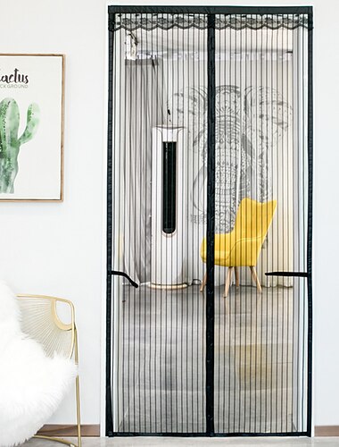  porta con schermo magnetico tenda per porta in velcro all'ingrosso porta con schermo morbido magnetico crittografato a prova di zanzara a banda silenziosa