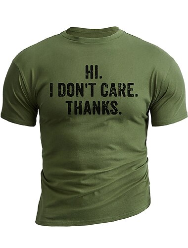  Herren Grafikdrucke Lustig Buchstabendruck T Shirt Grafischen T-Shirt Baumwolle Kurze Ärmel Grafik Hemd Schwarz Weiß Hellblau Bequemes T-Shirt Urlaub Straße Modedesigner-Kleidung