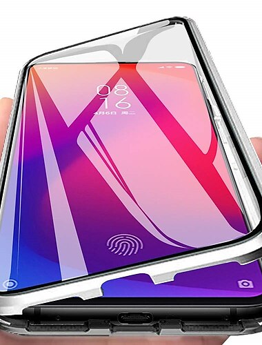  teléfono Funda Para Samsung galaxia S25 Ultra S24 S23 S22 Plus Ultra A54 A34 A14 A72 A53 A33 A23 A13 A71 A12 A32 adsorción magnética y protector de pantalla Transparente Magnética Transparente Vidrio