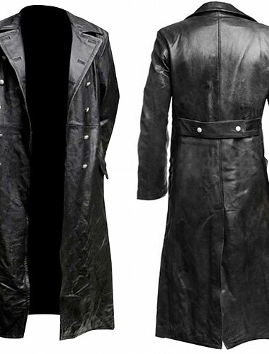  Punk & Gothique Médiéval Steampunk Trench-coat Médecin de la peste Homme Décontracté Quotidien Adulte Manteau