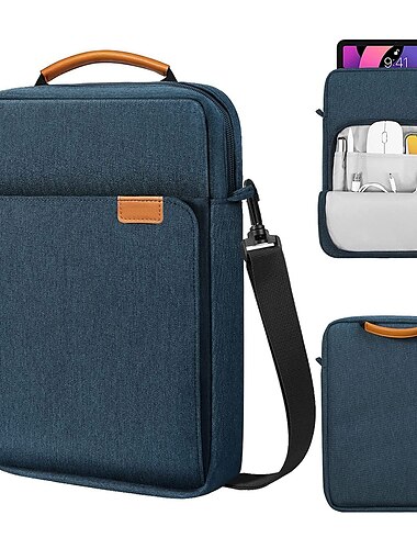  Laptop-Umhängetaschen, Tablet-Hülle, kompatibel mit MacBook Air Pro, HP, Dell, Lenovo, Asus, Chromebook, Notebook, Laptop-Tragetasche, Reisetasche, Laptop-Tragetasche mit Griff