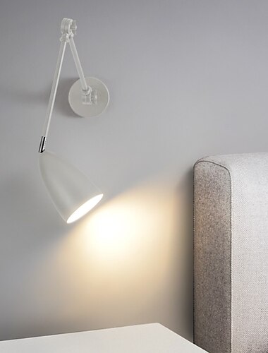  led wandleuchten schwingarm lichter wasserdicht warmweiß 5w ip20 kreative gang schlafzimmer wohnzimmer wandleuchte beleuchtung 110-240v