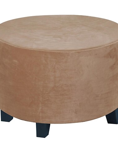  Stretch-Ottomanenbezug Quadratische Ottomanen-Schonbezüge Möbelschutz Klapphocker Möbelschutz Weicher Schonbezug mit elastischer Unterseite