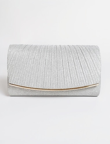  dames glitter avond clutch portemonnee – elegante metalen feest handtas met gouden ketting, stijlvolle envelop tas voor bruiloften, gala's en speciale gelegenheden