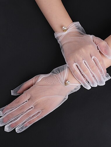  Elegant 1950er 1920er Handschuhe Brautkleidung Der große Gatsby Damen Hochzeit Party / Abend Abschlussball Erwachsene Handschuhe