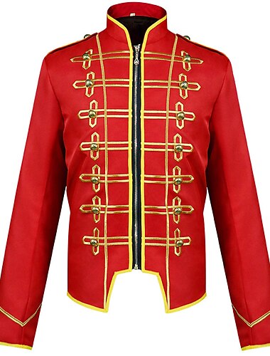  Rococo Victorienne Veste Costumes & Blazers Veste de cirque Prince Homme Mascarade Décontracté Quotidien Carnaval de Venise Adulte Manteau