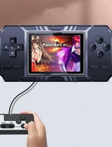  S8 Handheld-Spielekonsole Retro-Mini-Spielekonsole mit 520 klassischen Spielen 3,0-Zoll-Bildschirm, wiederaufladbarer Akku, tragbare Spielkonsole, Unterstützung für Fernseher, ideales Geschenk für