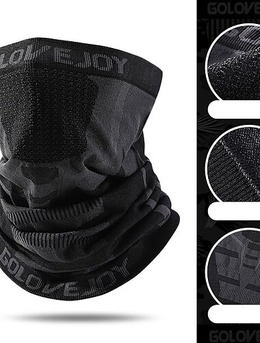  Herr 1 st munskydd Fleecehals Nackdamask Vindtät Varm Mask Streetwear Utomhus
