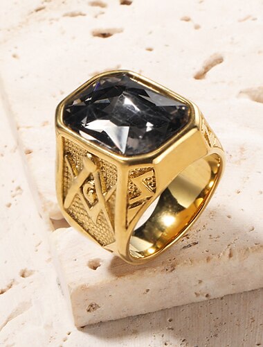  טבעת אמרלד בגזרת 14K צהוב מצופה זהב אמרלד מדומה טבעת אבן רובי אדומה בגודל 9