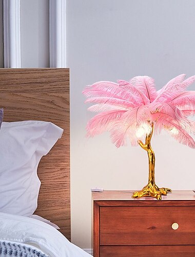  Bordlampe Moderne Moderne Til Soveværelse / Pigeværelse 110-120V / 220-240V Hvid / Lyserød / Blå