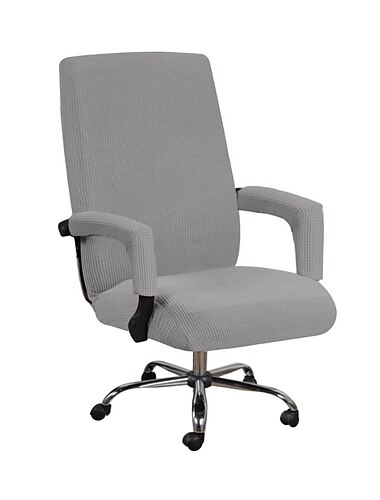  Elastischer Bürostuhlbezug Computerstuhlbezug moderner und schlichter Fleecebezug Computerstuhlbezug Armlehnensitzbezug