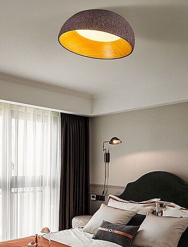  LED-Deckenleuchte dimmbar Unterputz-Deckenleuchte 35cm Harz LED-Deckenleuchte moderne runde Deckenleuchte Deckenleuchte für Wohnzimmerflur