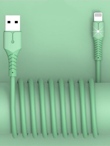  3 Farben Flüssigsilikon Schnellladekabel für iPhone 13 Mini 12 Pro Max x XR 11 xs 8 7 6s 5 se USB Datenkabel Ladekabel