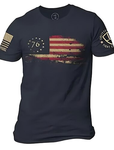  Veteranstag Herren Patriot Patriotic Veteran 100% Baumwolle Grafik T-Shirt Shirt Bequemes Tee Outdoor Straße Sommer Mode Designer Kleidung S M L XL XXL
