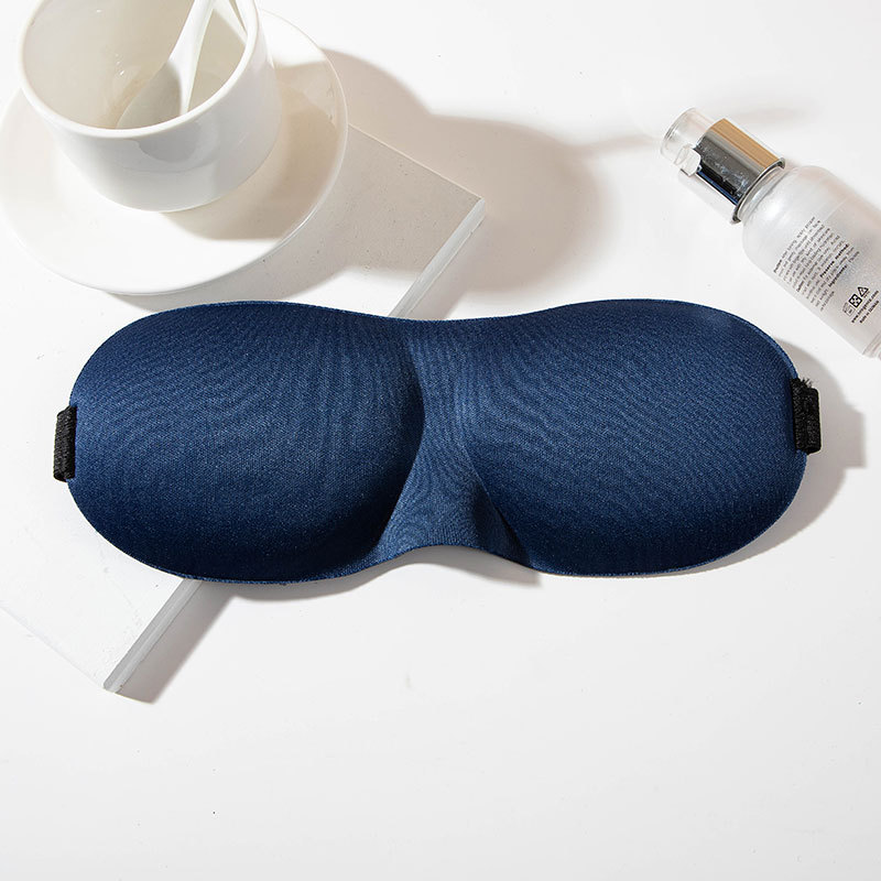  1 Stück 3D-Schlafmaske, Augenbinde, Schlafmittel, weicher Memory-Schaum, Augenmaske zum Schlafen, Reisen, Blockout, leichte Augenabdeckung