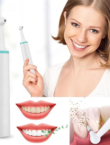  Oral Electric Teeth Polisher Dental Tartar Remover Plaque Stains Cleaning Multifunctional Tooth Whitening Tool Calculus Removal