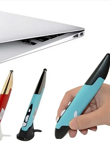  2.4GHz USB trådlös optisk pen-mus smart mus för PC laptop-dator mini 2.4GHz USB trådlös luftmus optisk penna för laptop och PC