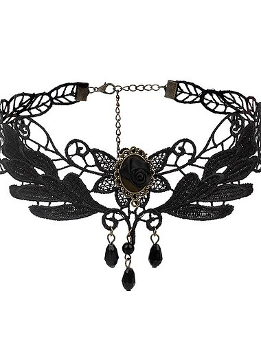  Halskette Schocker Halskette Schocker Punk & Gothic Lolita Spitze Für Lolita Cosplay Damen Modeschmuck Modeschmuck