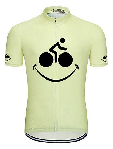  Homens Camisa para Ciclismo Gráfico Engraçado Manga Curta Moto Camisa / Roupas Para Esporte Blusas com 3 bolsos traseiros Ciclismo de Montanha Ciclismo de Estrada Secagem Rápida Tiras Refletoras