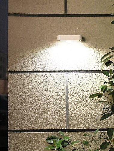  LED-Solar-Straßenlaterne im Freien wasserdichter menschlicher Körper Bewegungssensor Wandlampe Garten Hof Gehweg Außenhausbeleuchtung Solar-Nachtlichter