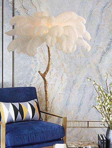  Lampadaire Décorative Moderne contemporain Source d'alimentation LED Pour Intérieur / Chambre de fille Métal 110-120V / 220-240V Coquille d'oeuf (EG) / Noir / Blanche