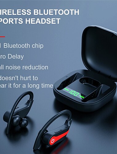  Q20pro TWS True auriculares inalámbricos Auriculares de Gancho Bluetooth 5.1 Supresión del Ruido Deportes Estéreo para Apple Samsung Huawei Xiaomi MI Yoga Aptitud física Entrenamiento de gimnasio