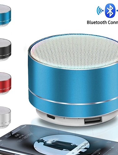  A10 беспроводной bluetooth динамик маленький стальной пистолет сабвуфер портативный мини подарочная карта u диск tf открытый