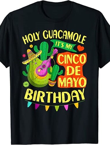 мексиканская футболка cinco de mayo fiesta футболка с принтом в уличном стиле футболка для мужчин и женщин унисекс взрослые горячие тиснения 100% хлопок повседневные