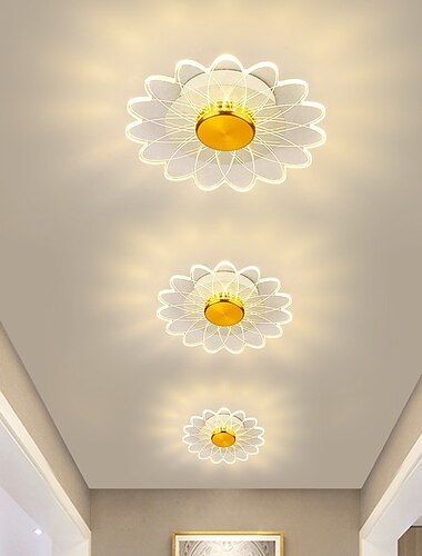  led wandleuchte innen acryl metall wohnzimmer schlafzimmer bad metall wandleuchten 3000k wandleuchten warmweiß/weiß 110-240v