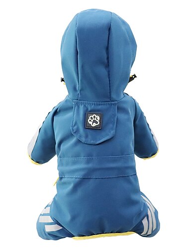  Hund Regenmantel Regenjacke Mode Reflektierend Wasserdicht Sport und Freizeit Sicherheit Strand Pool Hundebekleidung for Husky Golden Retriever Bichon Frise Zwergspitz Klein