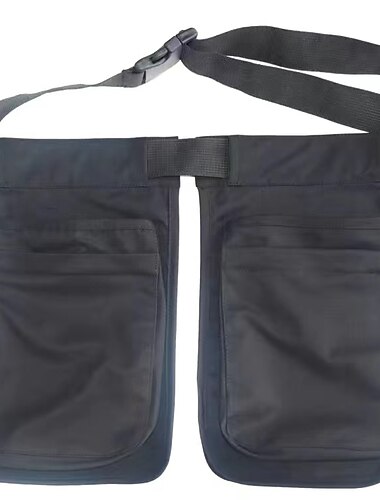  multi-pocket förkläde multi-purpose utomhus senaste arbete och löpande stor kapacitet utländsk stil dragkedja multi-ficks midjeväska