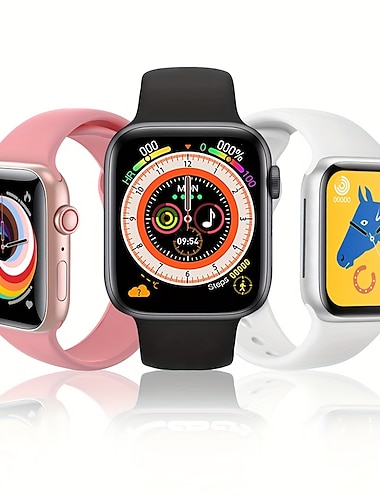  696 L18 Smart klocka 1.3 tum Smart Klocka Blåtand Stegräknare Samtalspåminnelse Sleeptracker Hjärtfrekvensmonitor Stillasittande Påminnelse Kompatibel med Android iOS IP 67 Dam Herr