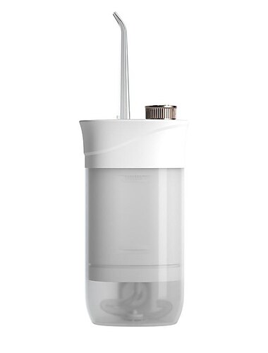  4 in 1 Zahnseide für Zähne, kabellose Zahnseide, Munddusche mit DIY-Modus, Zahnseide mit 4 Strahlspitzen, tragbar und wiederaufladbar, für die Heimreise, für die tägliche Zahnpflege von Männern und