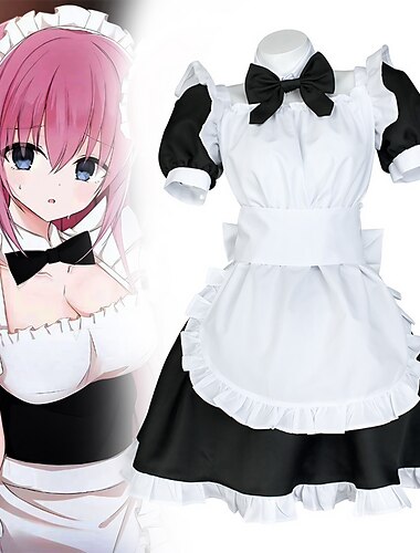  bocchi the rockin inspiroima! gotoh hitori cosplay piika puku anime cosplay puvut japanilainen karnevaali cosplay sopii lyhythihainen puku naisille
