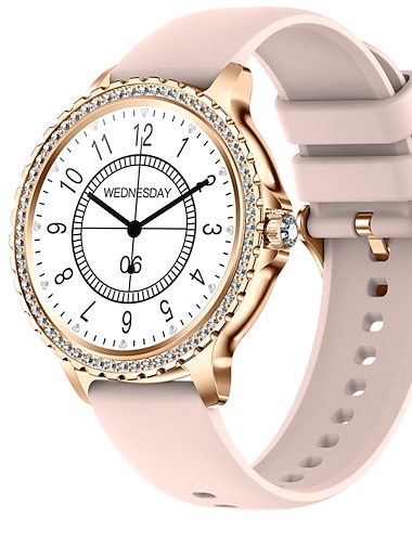  iMosi I59 Smartwatch 1.32 Zoll Smartwatch Fitnessuhr Bluetooth Schrittzähler Anruferinnerung AktivitätenTracker Kompatibel mit Android iOS Damen Herren Langer Standby Freisprechanlage Wasserdicht IP