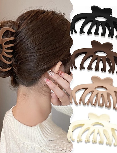  store kloklemmer for tykt hår hårklør for tykt hår langt hår kloklemmer variasjon pakke store hårspenner for tykt hår søte kloklemmer for langt hår stor kloklemme
