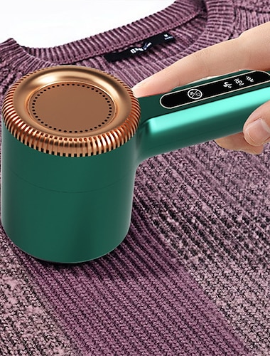  Rechargeable portable électrique anti-peluches rasoir à peluches pour vêtements meubles boules de peluches de tapis pompons avec brosse de machine de nettoyage et câble usb