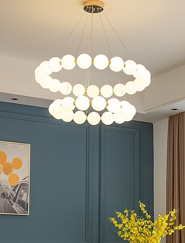  60 cm hanglamp lantaarn design hanglamp metaal geverfde afwerkingen modern 220-240v