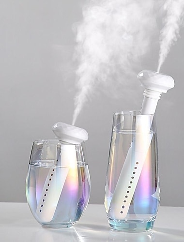  usb портативный увлажнитель воздуха ромбовидная бутылка ароматический диффузор туман для домашнего офиса увлажнение съемный