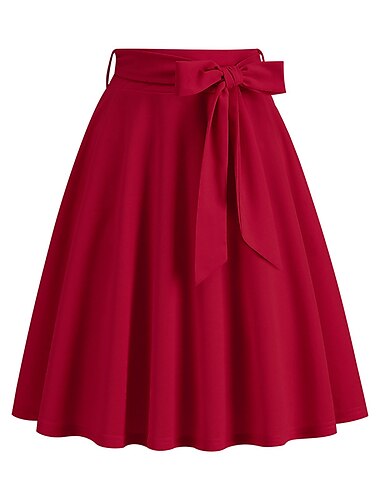  Rétro Vintage Années 1950 Jupe Costume de fête Femmes Fête / Soirée Enterrement de Vie de Jeune Fille Adulte Jupes