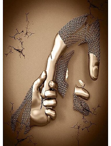  Abstrakte Menschen Wandkunst Leinwand Liebe Paare Drucke Malerei Kunstwerk Bild Küssen Umarmung Liebe Bronze Glitter Heimdekoration Dekor gerollte Leinwand kein Rahmen ungerahmt ungedehnt