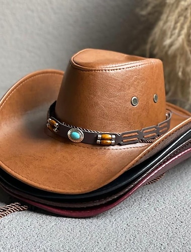  18-ый век 19-го века штат Техас Ковбойская шляпа Вест Ковбой американский Муж. Жен. Шапки